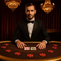 Mega Dice - Live Blackjack - Slim Spelen Tegen de Dealer